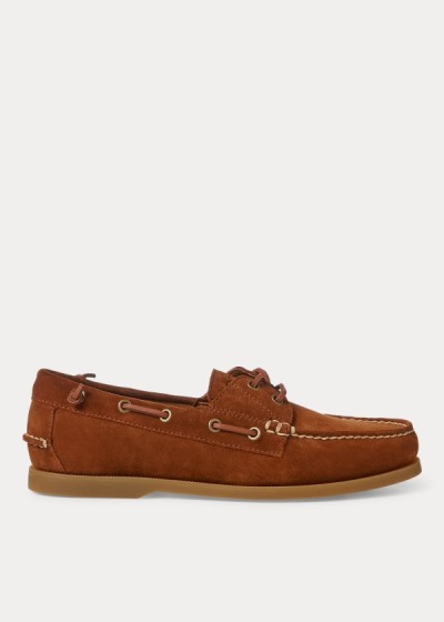 Pánské Lodní Boty Polo Ralph Lauren Merton Suede - 73261-FJCS